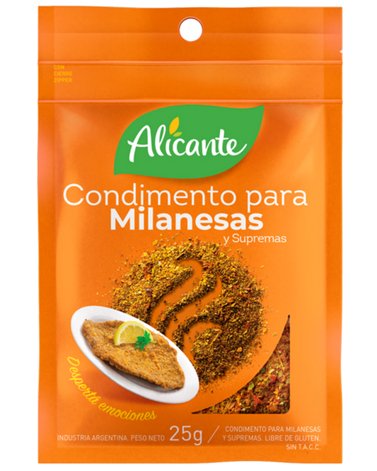 Alicante Condimento para Milanesas 25g