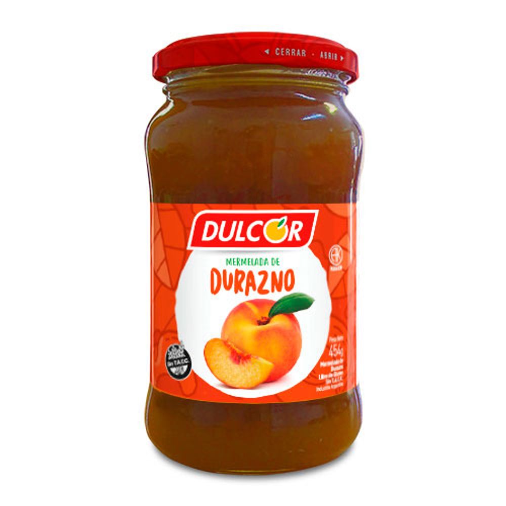 Dulcor Mermelada de Durazno 454g