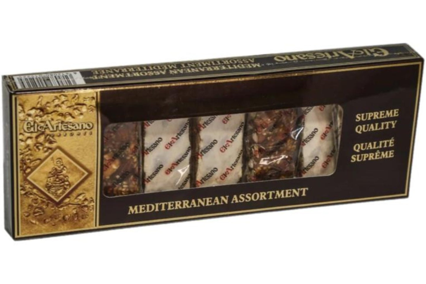 El Artesano Turron Mediterranean Assortment Nougat 175g