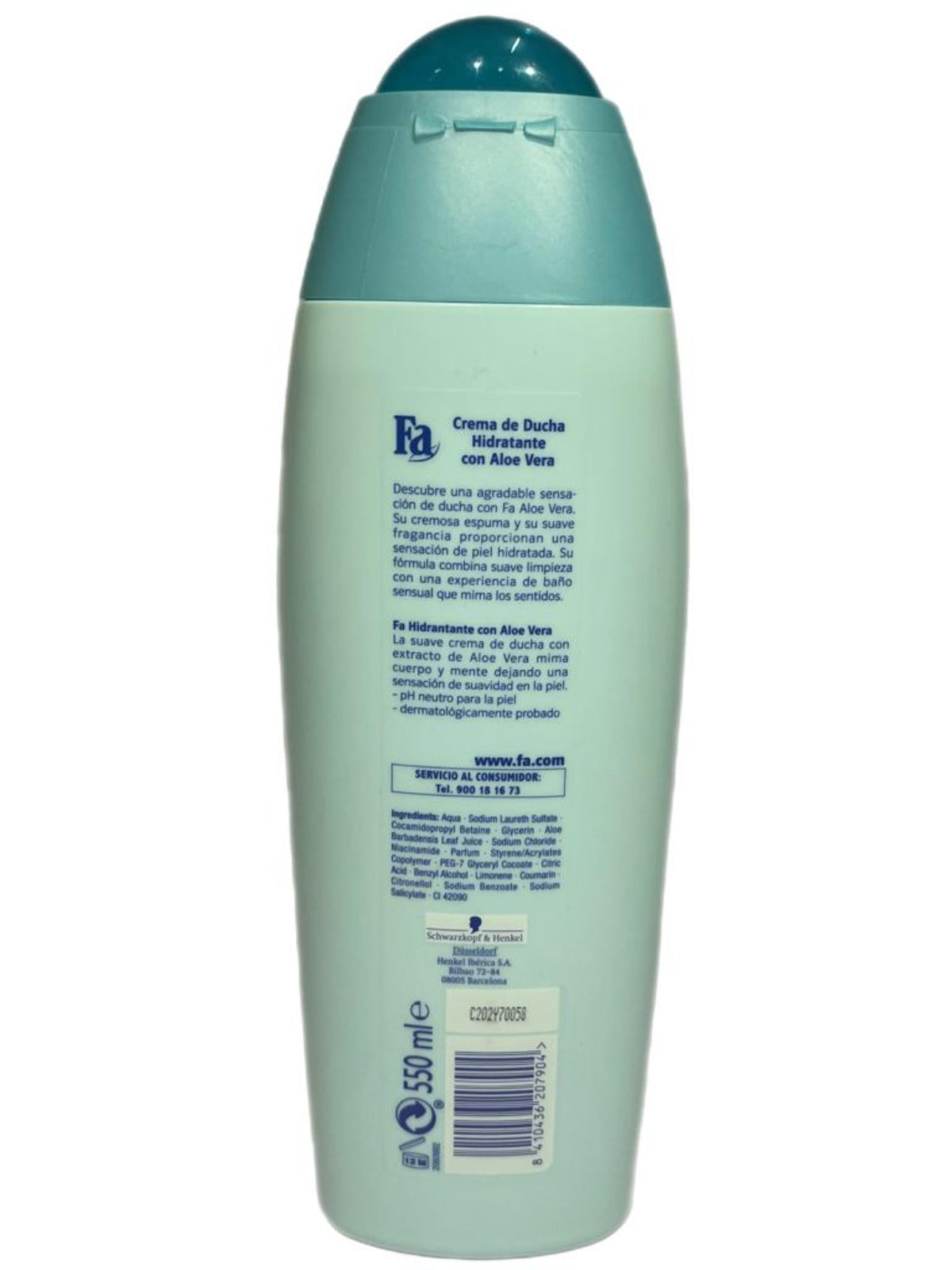 Fa Aloe Vera Hidratante 550ml