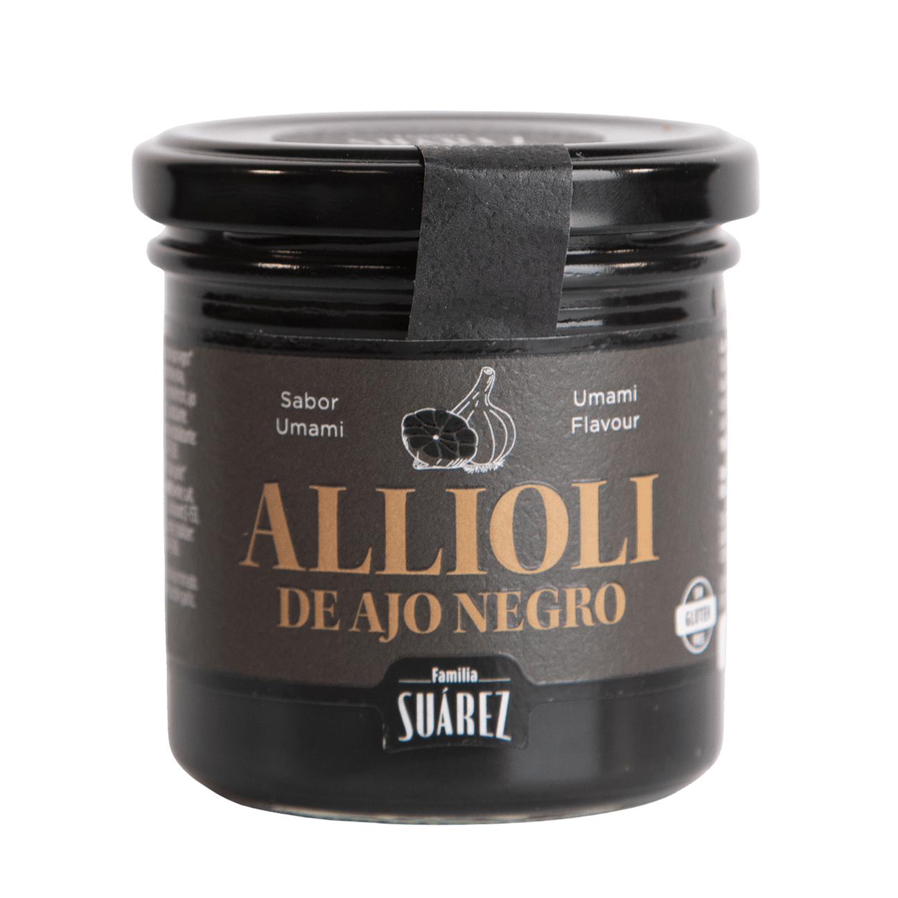 Familia Suarez Allioli de Ajo Negro Black Garlic Allioli 135g