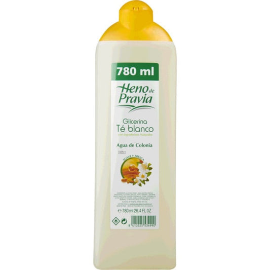 Heno de Pravia Glicerina Te Blanco Agua de Colonia 780ml