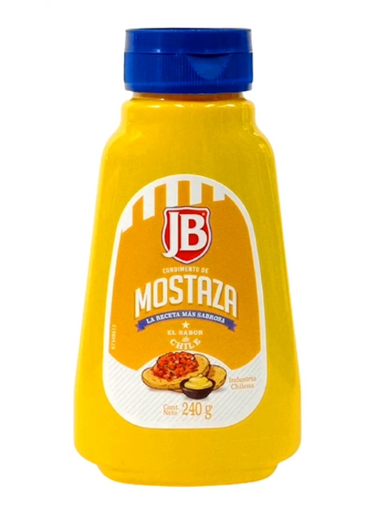 JB Condimento de Mostaza 240g