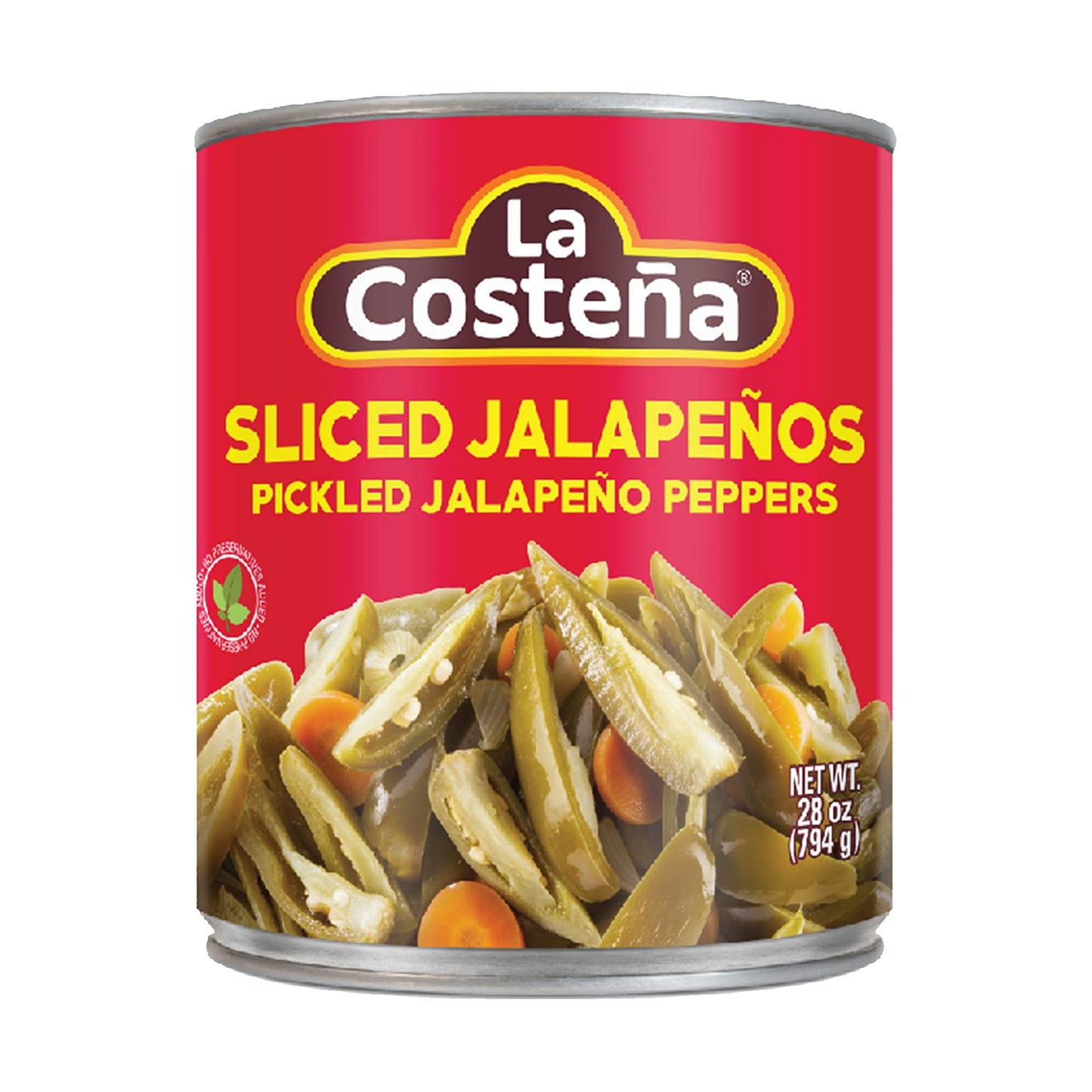 La Costeña Sliced Jalapeños 794g
