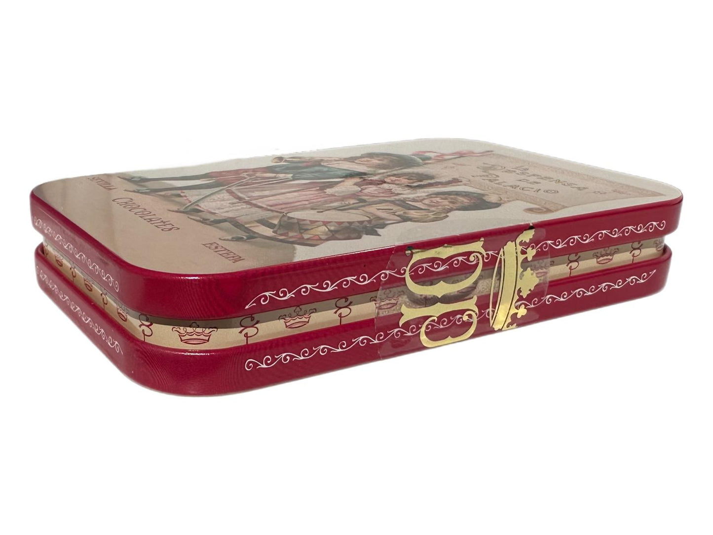 La Despensa de Palacio Canalillos Spanish Chocolate Cigars in Decorative Tin—La Tambora 65g