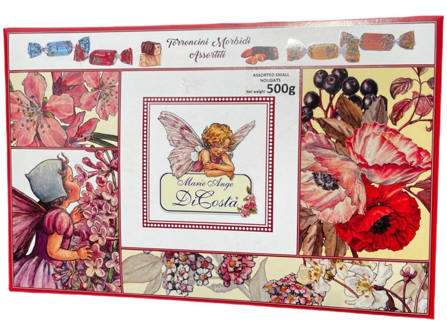 Marie Ange Di Costa Flower Fairy Torroncini--Mini Assorted Italian Turron 500g