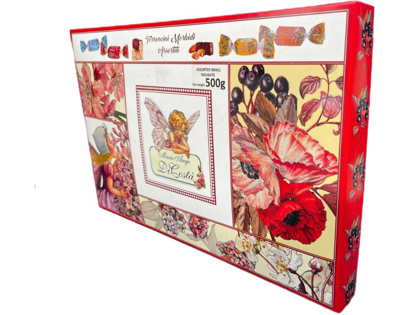 Marie Ange Di Costa Flower Fairy Torroncini--Mini Assorted Italian Turron 500g