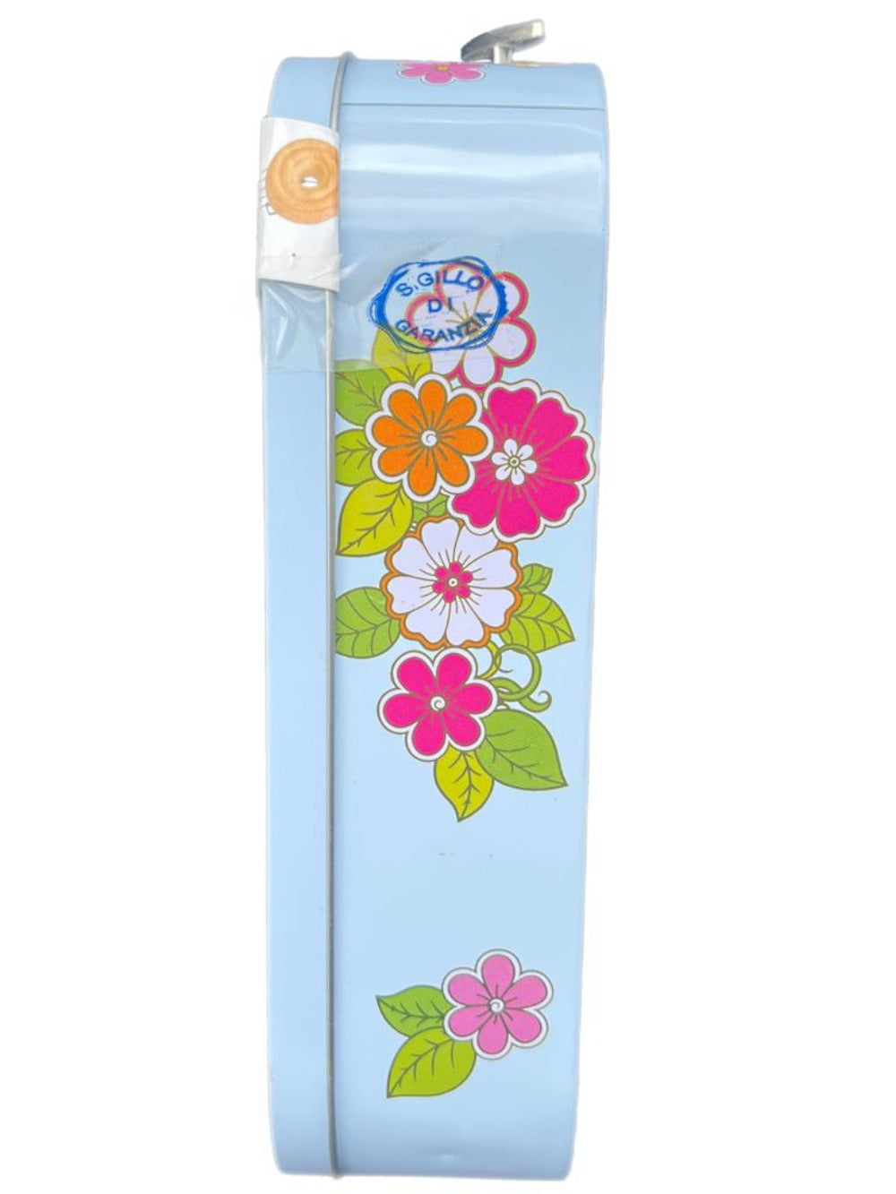 Marie Ange di Costa Flower Fairy Italian Tin with Butter Biscuits—Bambina Series in Sky Blue 140g