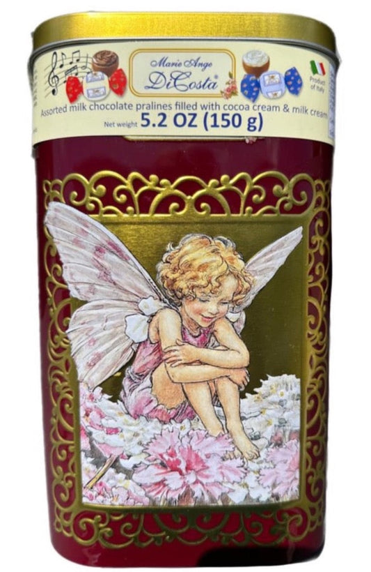 Marie Ange di Costa Flower Fairy Praline Chocolates -La Visiera in Ruby 140g