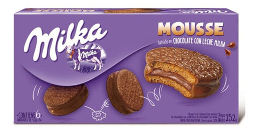 Milka Alfajores Mousse 252g
