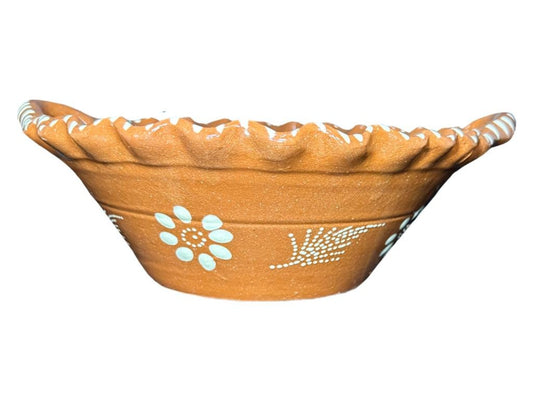 Ceramica Edgar Picas Portuguese Terracotta Serving Bowl 30cm