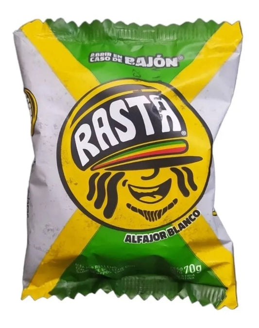 Rasta Alfajor Blanco 70g