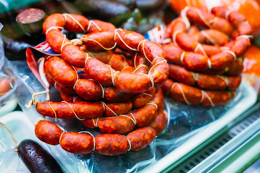Fresh Spanish Chorizito Choricito Mini Chorizo 24 piece pack approx 900g packet. Regular price $16.50. [You are guaranteed to receive at least 855g of product, equivalent price of $19.30 per kg.]