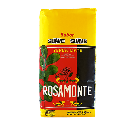 Rosamonte Yerba Mate sabor Suave 1kg