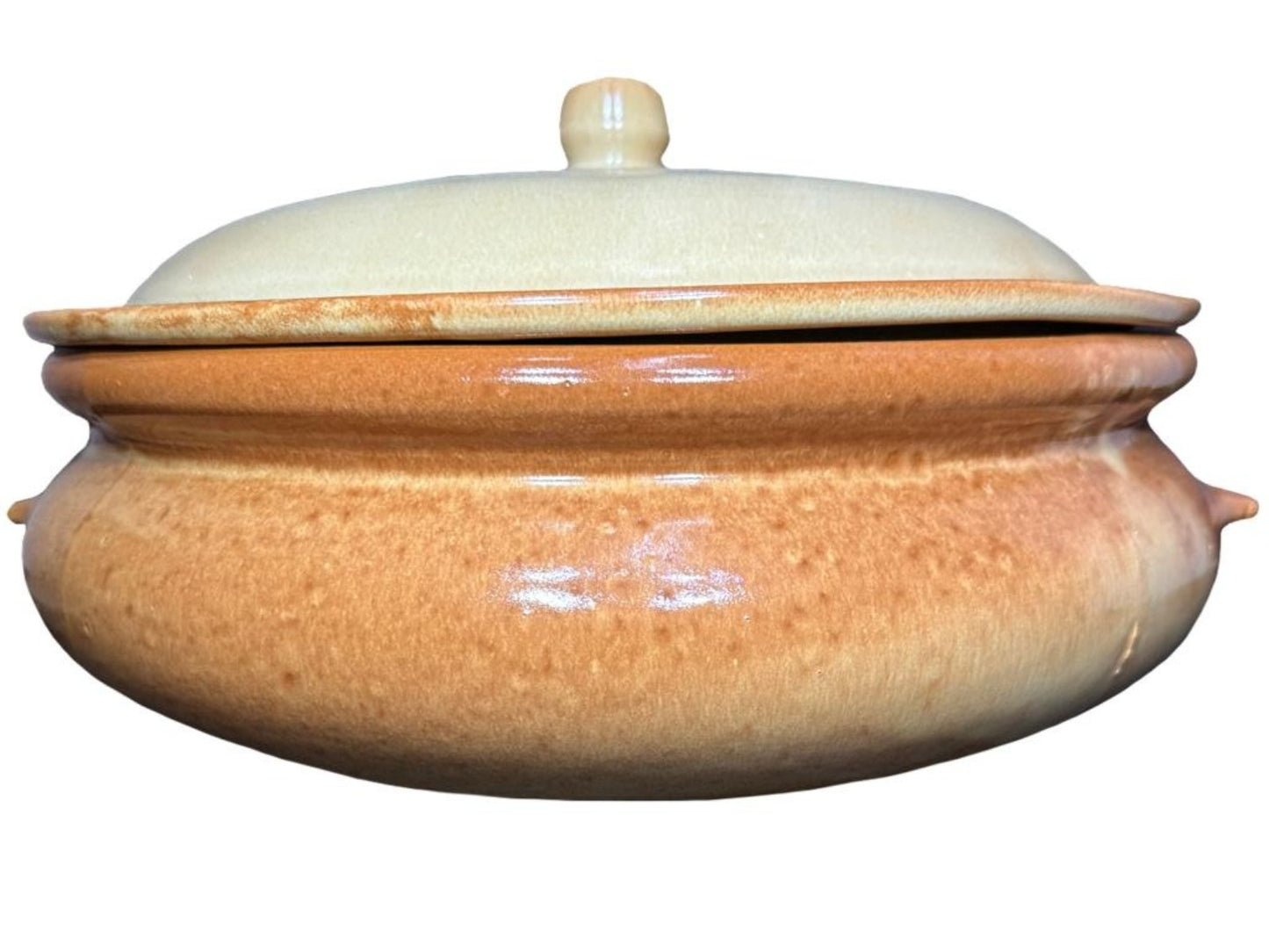 HP Padilla Spanish Terracotta Casserole Dish stone-wash glaze finish 6L 30cm