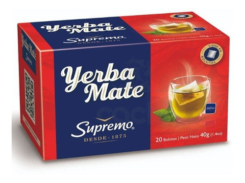 Supremo Yerba Mate Cocido 20 pack
