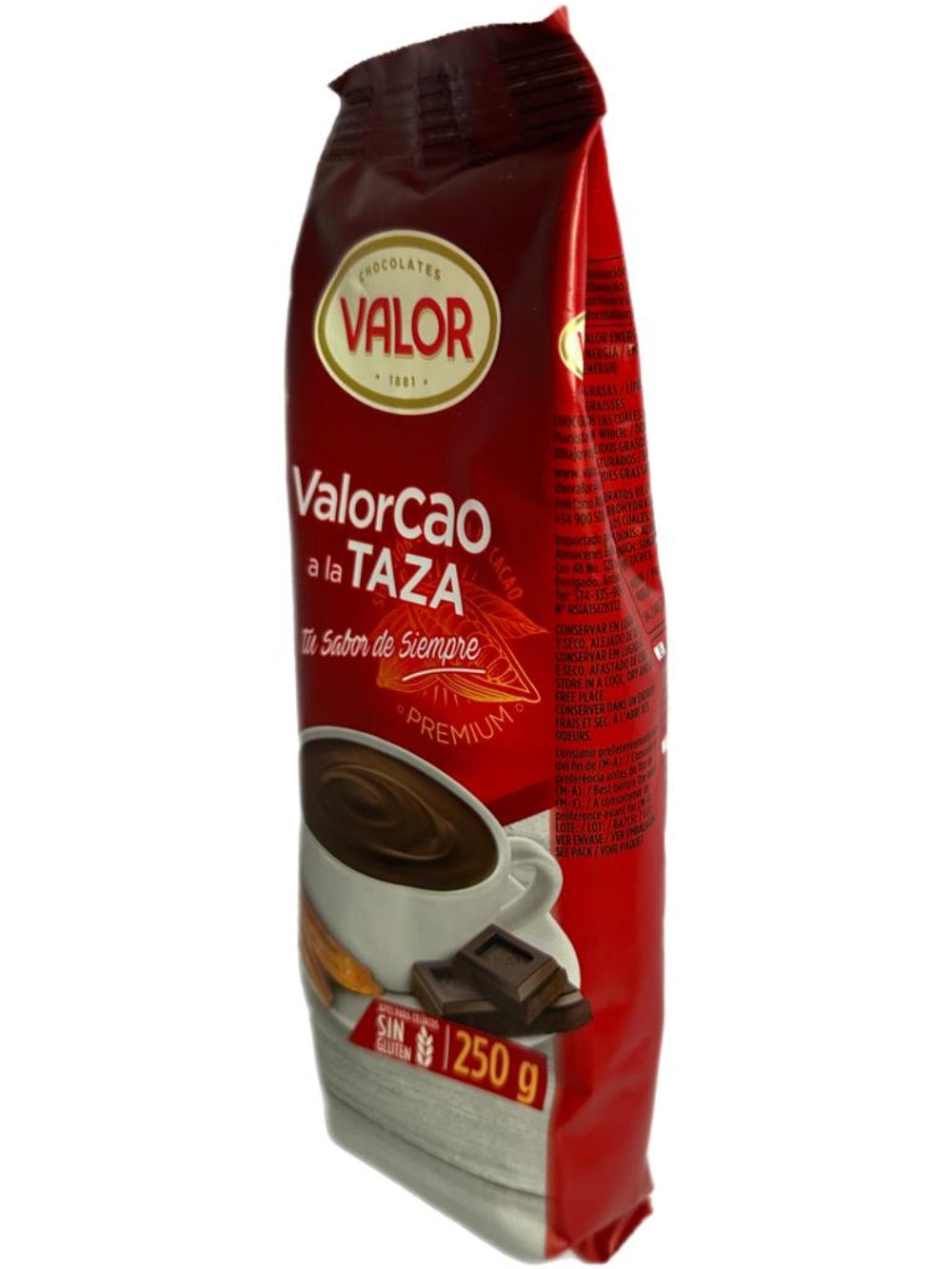 Valor - ValorCao a la Taza  Gluten free 250g