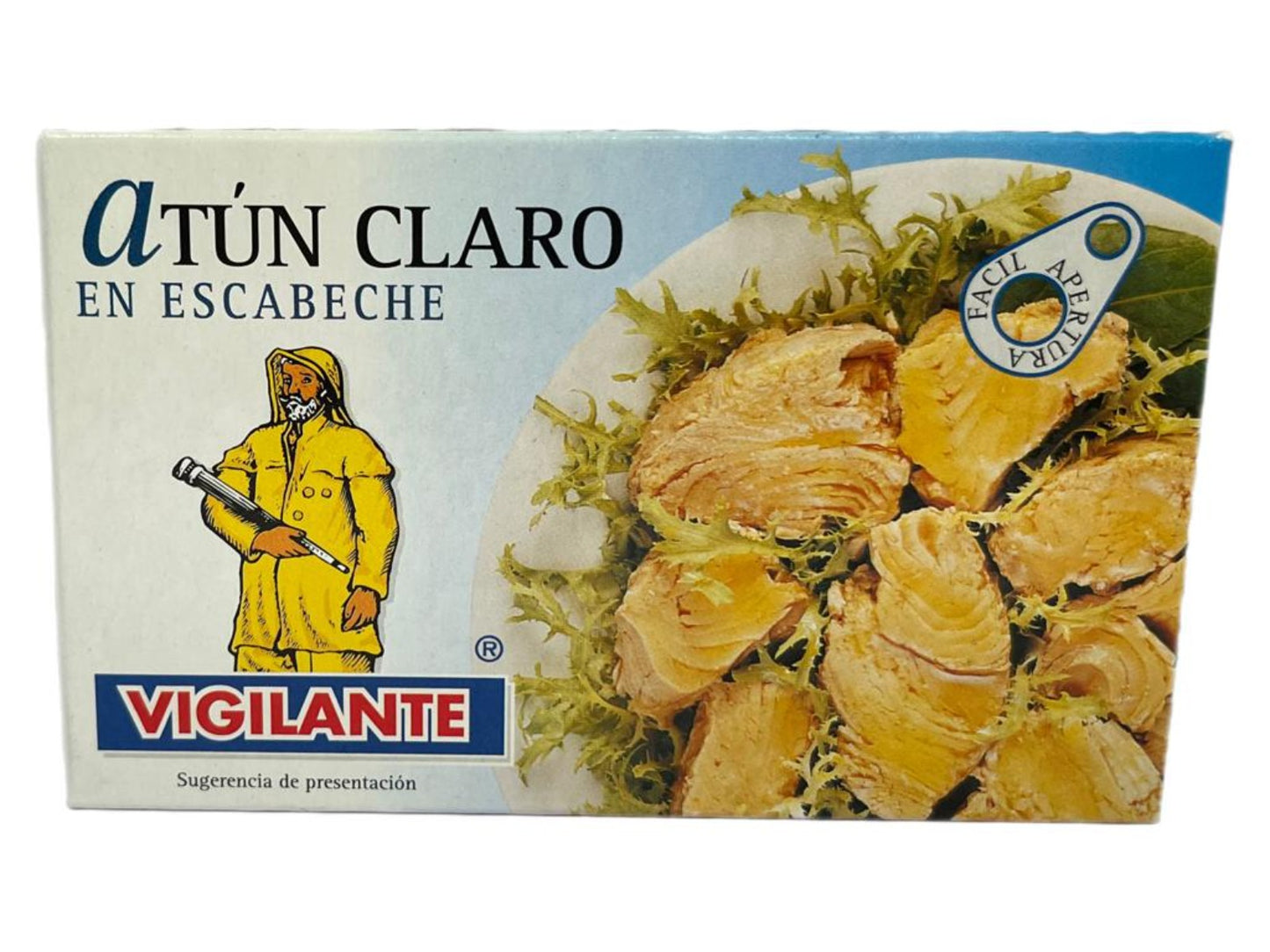 Vigilante Atun Claro en Escabeche Spain - Tuna in Pickled Sauce 111g