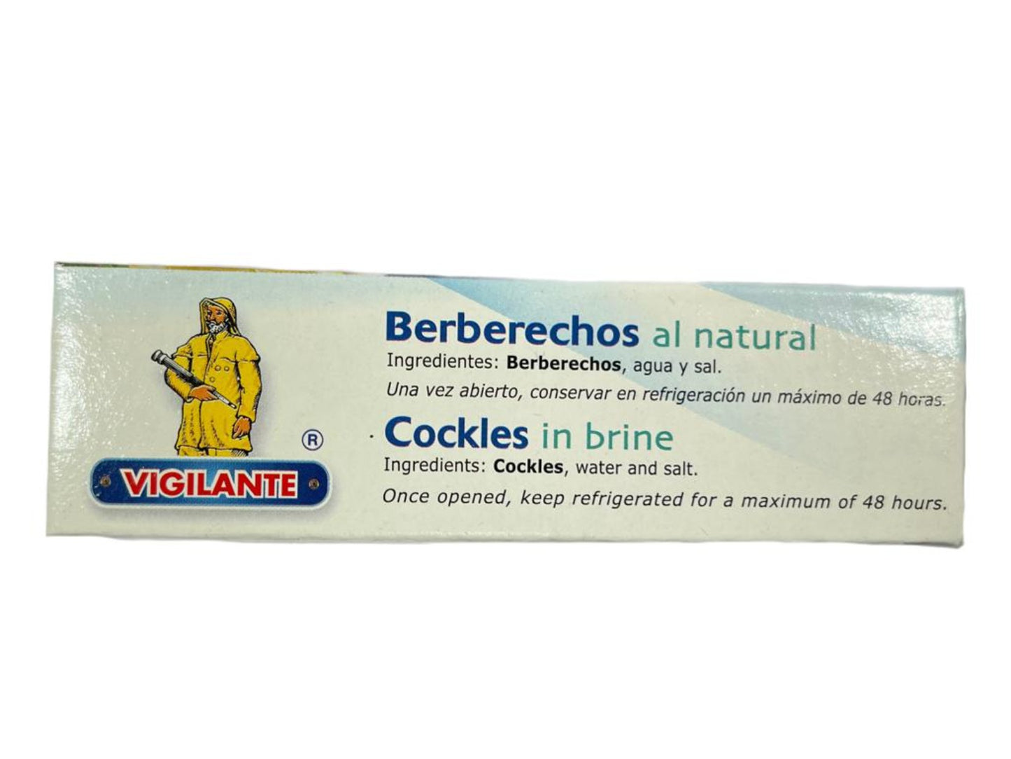Vigilante Berberechos al Natural Cockles 115 g (Best Before 01-01-2027)