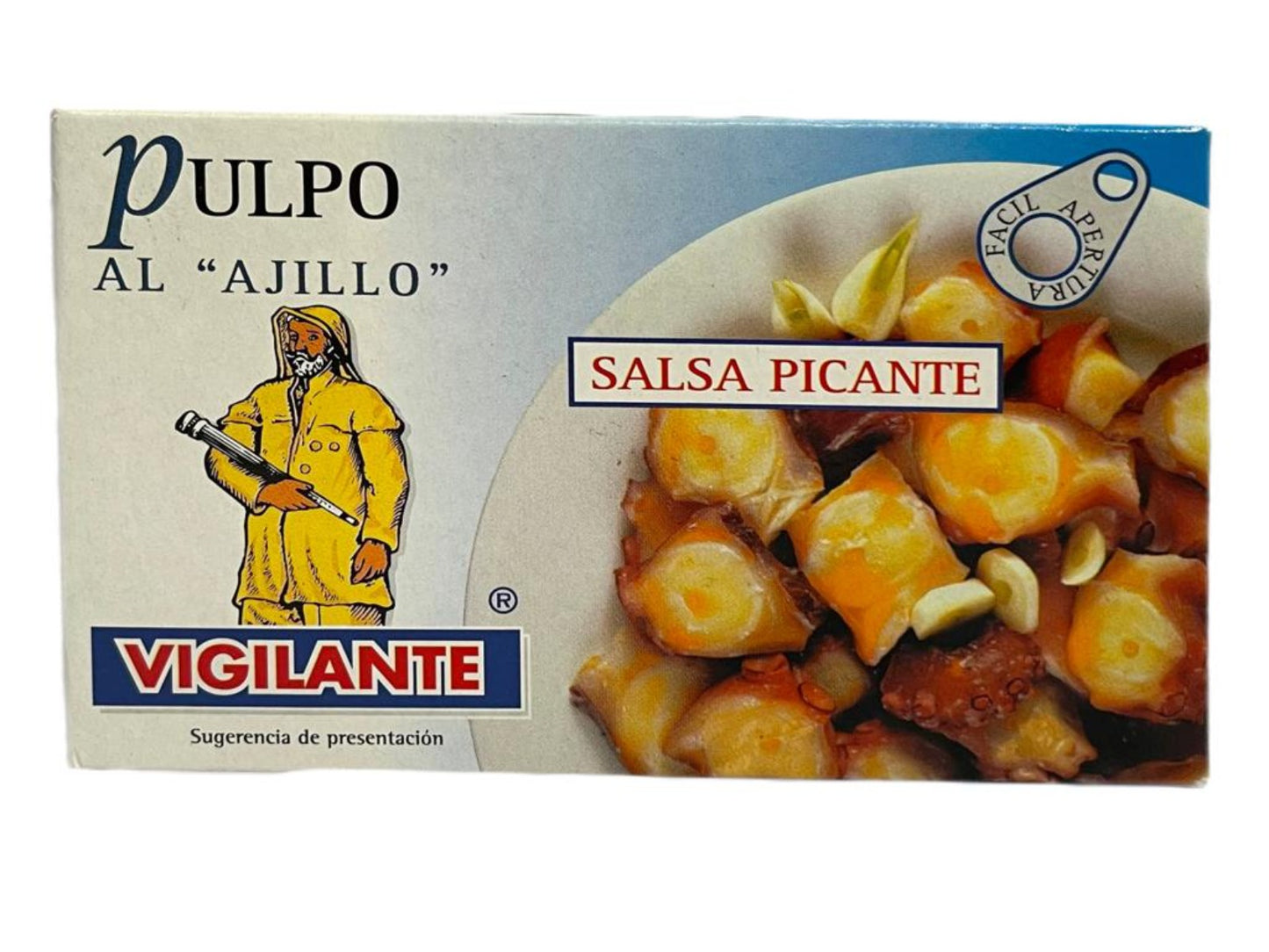 Vigilante Pulpo Al "Ajillo" Salsa Picante