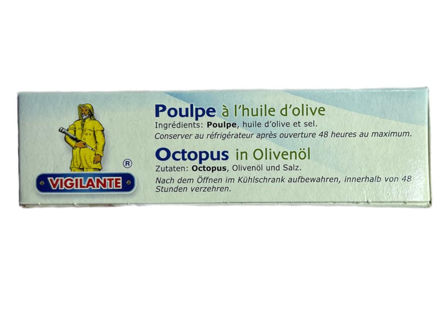 Vigilante Pulpo en Aceite de Olivia Spanish Octopus in Olive Oil 115g