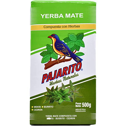 Pajarito Yerba Mate Compuesta con Hierbas 500g