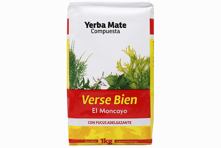 Yerba Mate El Moncayo Verse Bien 1kg